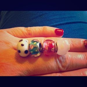 Murano Glass Bead Charms